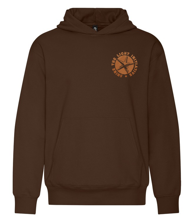 Brown STLi Hoodie - Classic Embroidered Logo