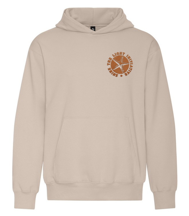 Cream STLi Hoodie - Classic Embroidered Logo