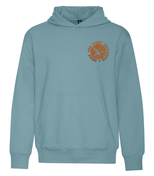 Light Blue STLi Hoodie - Classic Embroidered Logo