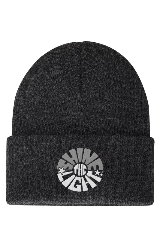 Charcoal Toque with Embroidered Modern Logo